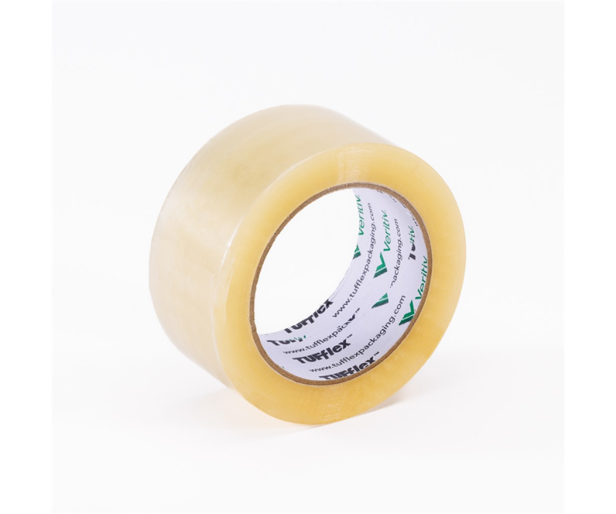 TUFflex 1.8 mil. Clear Carton Sealing Tape Roll (48 mm. x 100 m., 36 RL/CS)